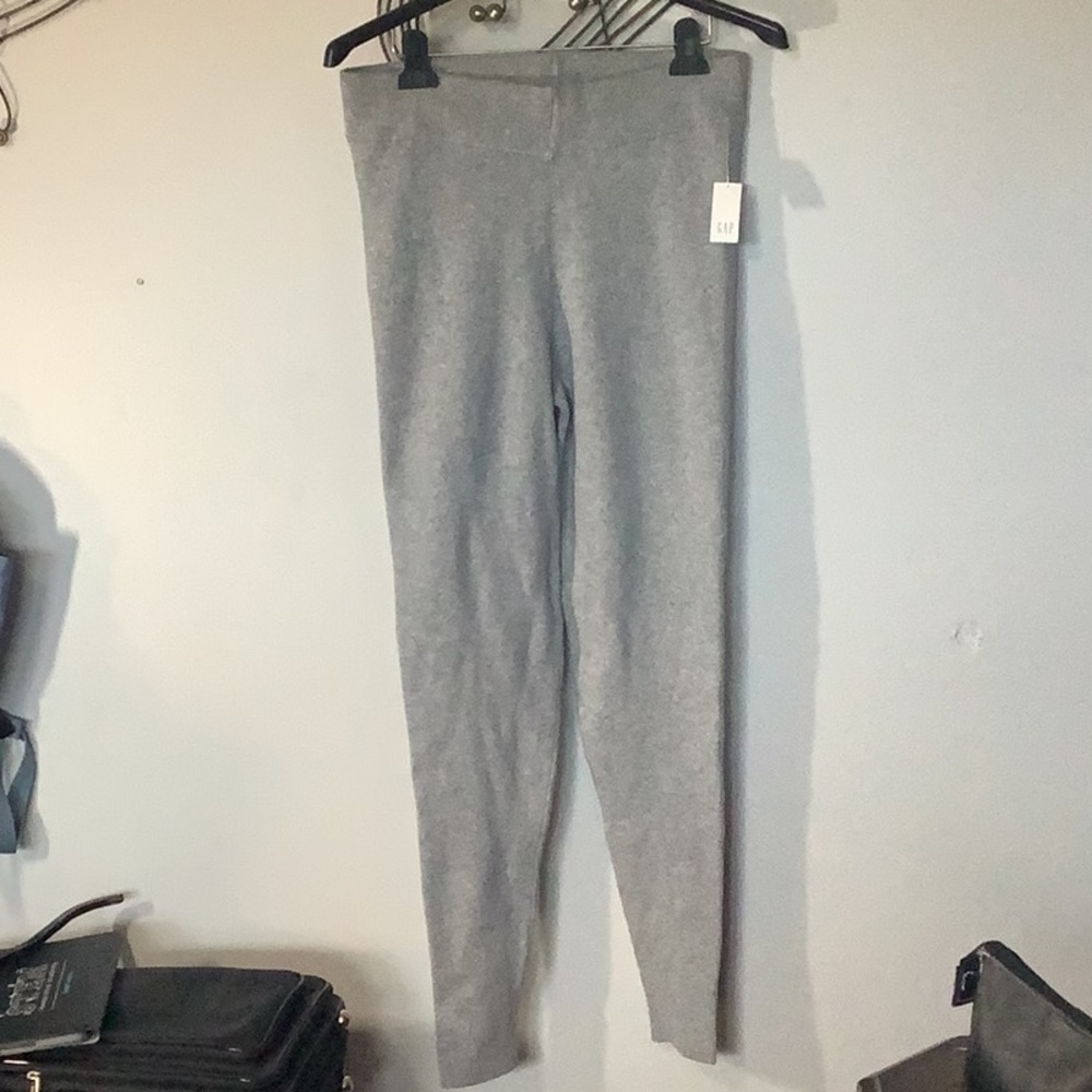 New With Tags Grey GAP Leggings, Size L Tall